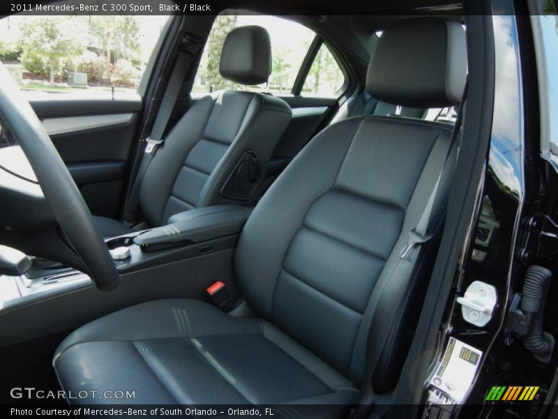 Front Seat of 2011 C 300 Sport