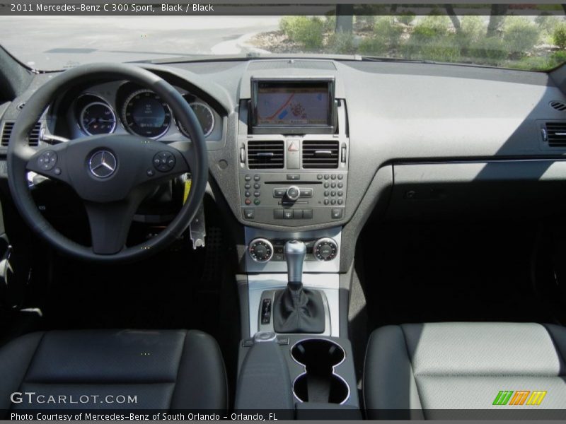 Dashboard of 2011 C 300 Sport