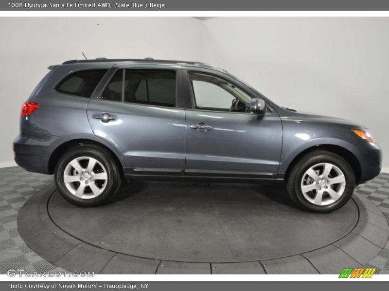 Slate Blue / Beige 2008 Hyundai Santa Fe Limited 4WD