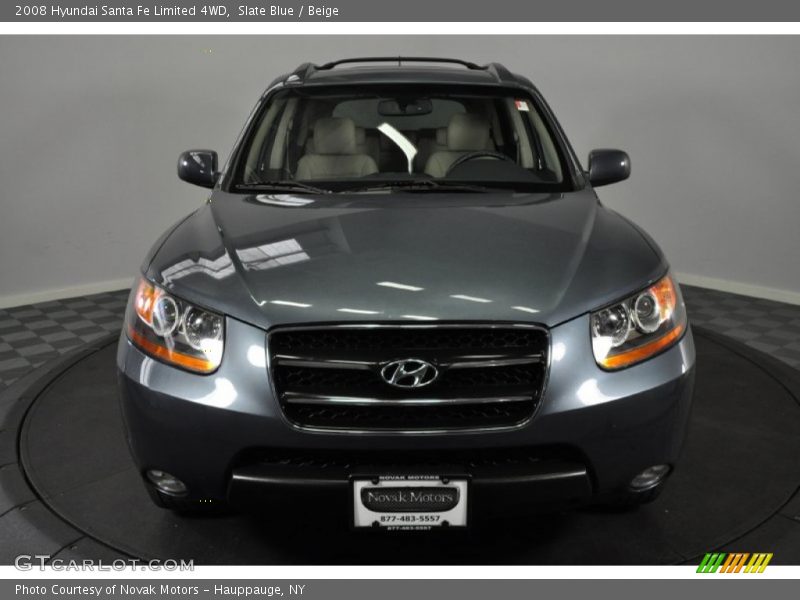 Slate Blue / Beige 2008 Hyundai Santa Fe Limited 4WD
