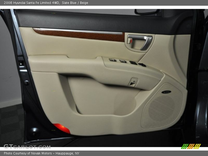 Slate Blue / Beige 2008 Hyundai Santa Fe Limited 4WD