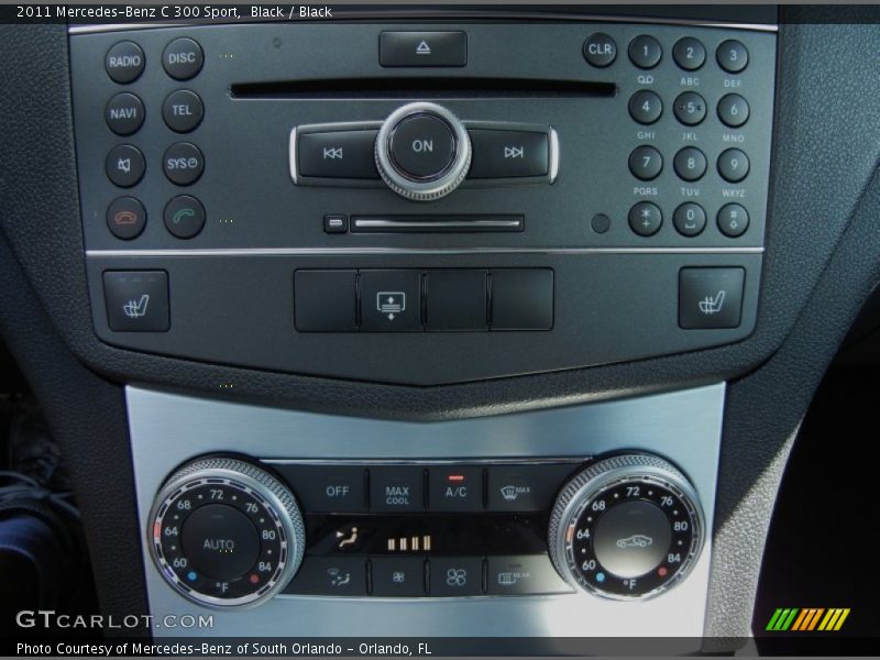 Controls of 2011 C 300 Sport