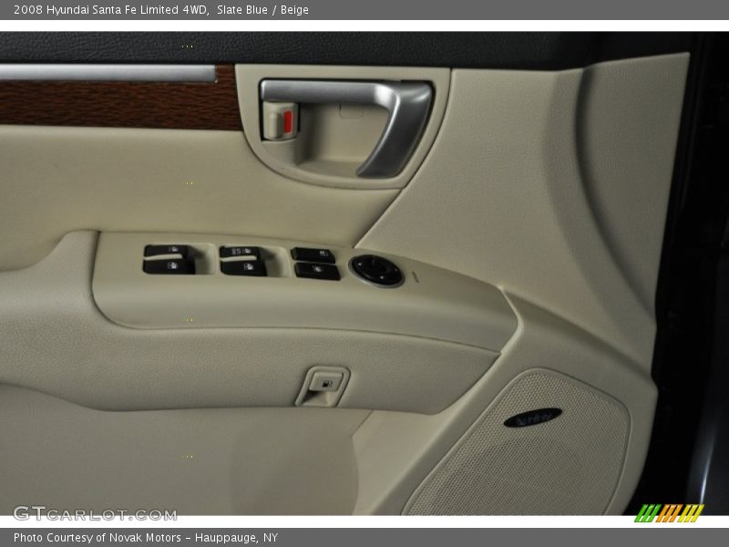 Slate Blue / Beige 2008 Hyundai Santa Fe Limited 4WD