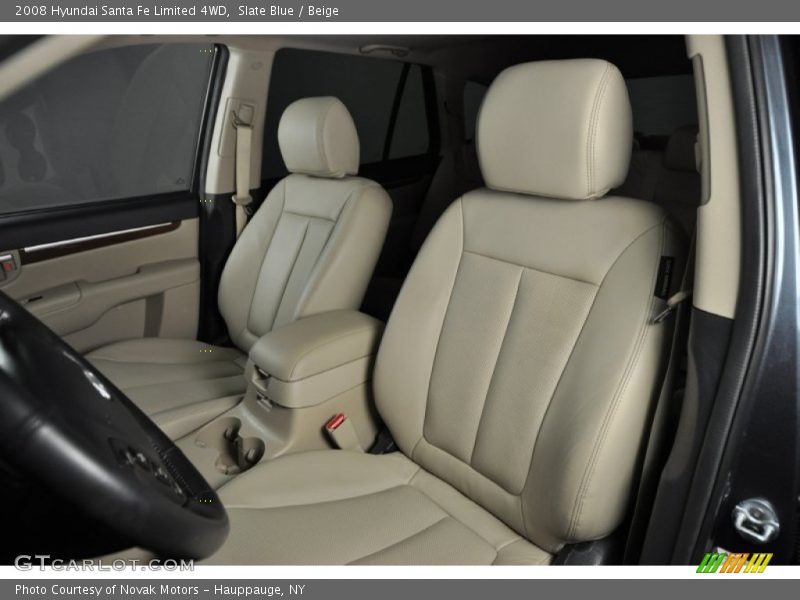 Slate Blue / Beige 2008 Hyundai Santa Fe Limited 4WD