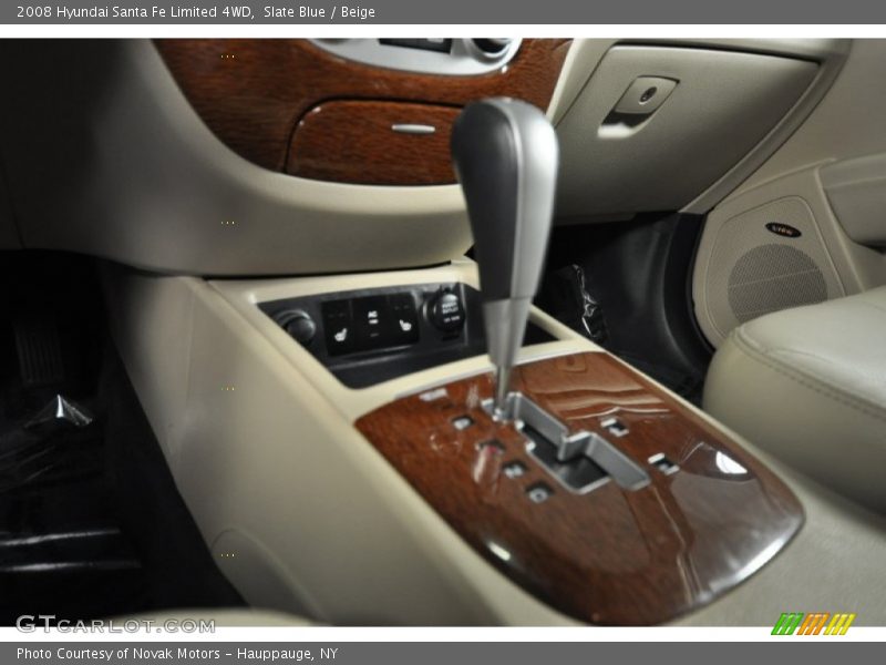 Slate Blue / Beige 2008 Hyundai Santa Fe Limited 4WD