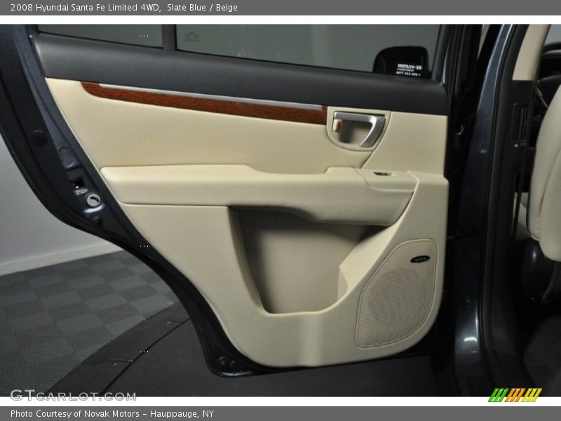 Slate Blue / Beige 2008 Hyundai Santa Fe Limited 4WD