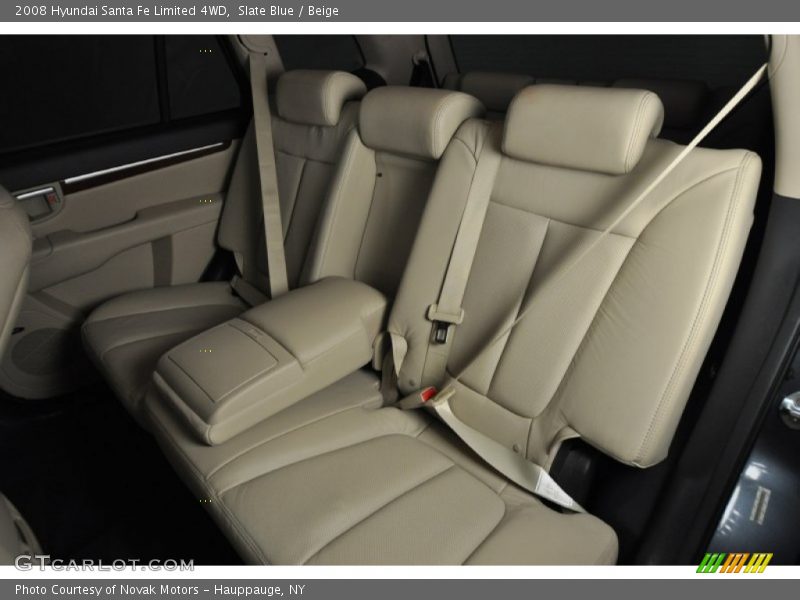 Slate Blue / Beige 2008 Hyundai Santa Fe Limited 4WD