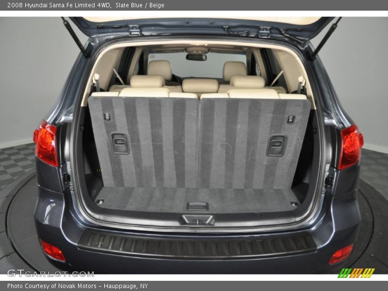 Slate Blue / Beige 2008 Hyundai Santa Fe Limited 4WD