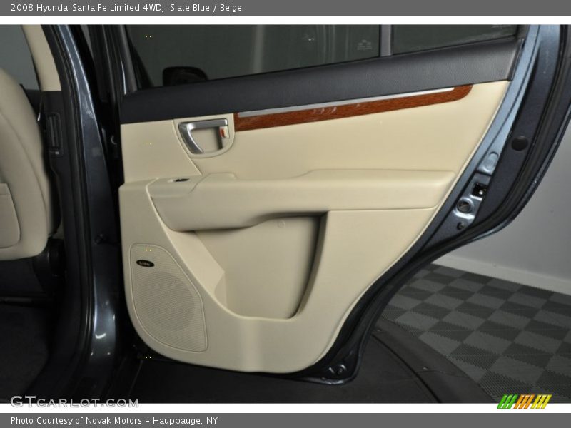 Slate Blue / Beige 2008 Hyundai Santa Fe Limited 4WD