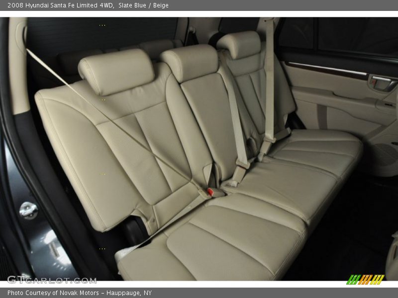 Slate Blue / Beige 2008 Hyundai Santa Fe Limited 4WD