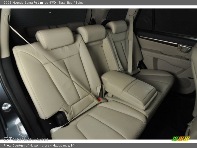 Slate Blue / Beige 2008 Hyundai Santa Fe Limited 4WD