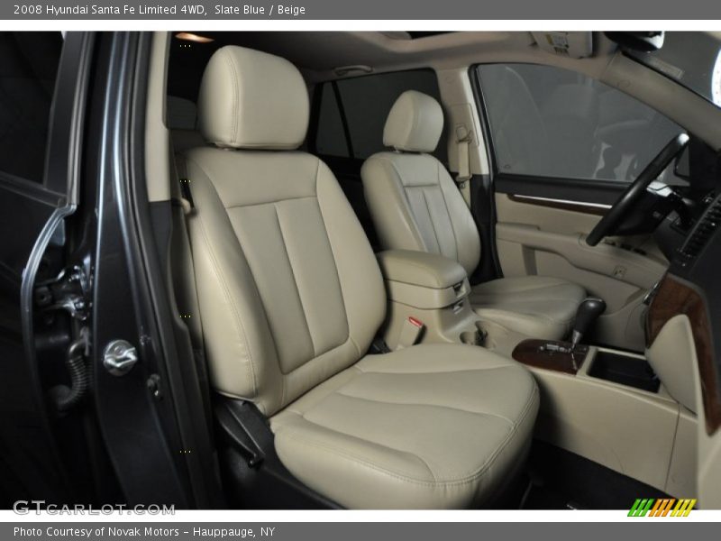 Slate Blue / Beige 2008 Hyundai Santa Fe Limited 4WD
