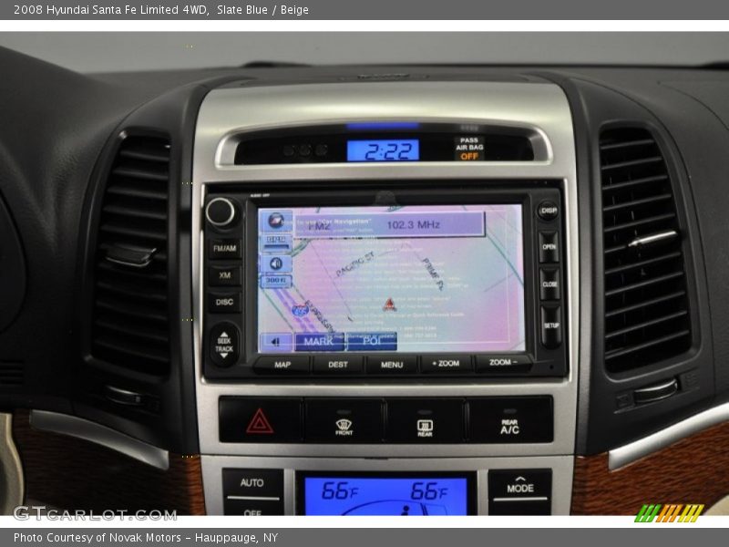 Slate Blue / Beige 2008 Hyundai Santa Fe Limited 4WD