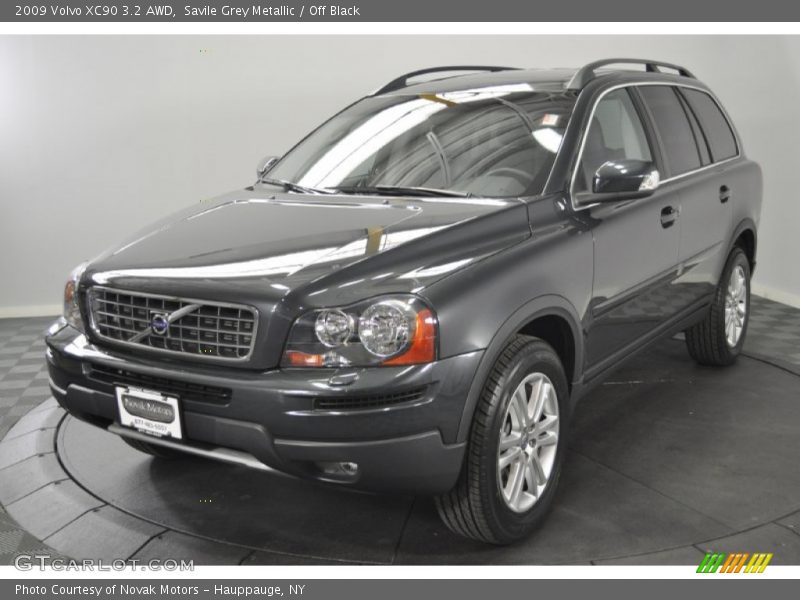 Savile Grey Metallic / Off Black 2009 Volvo XC90 3.2 AWD