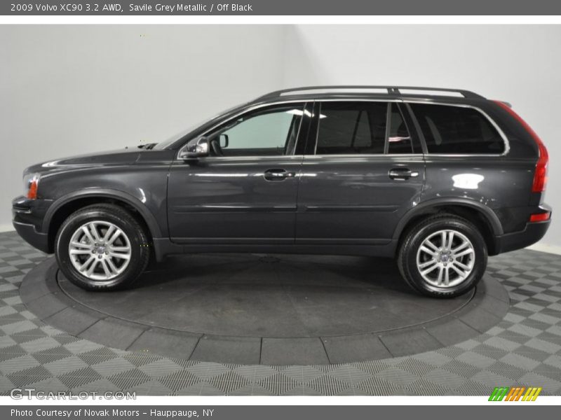 Savile Grey Metallic / Off Black 2009 Volvo XC90 3.2 AWD