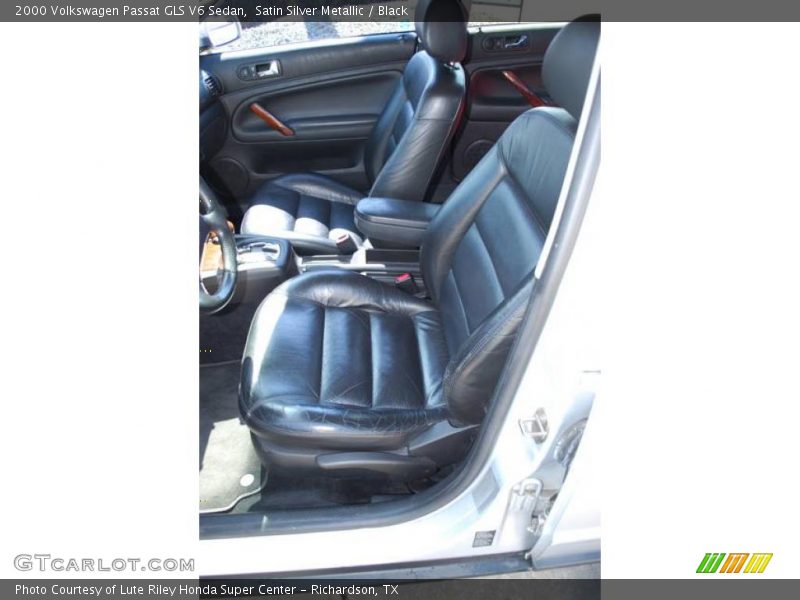 Satin Silver Metallic / Black 2000 Volkswagen Passat GLS V6 Sedan