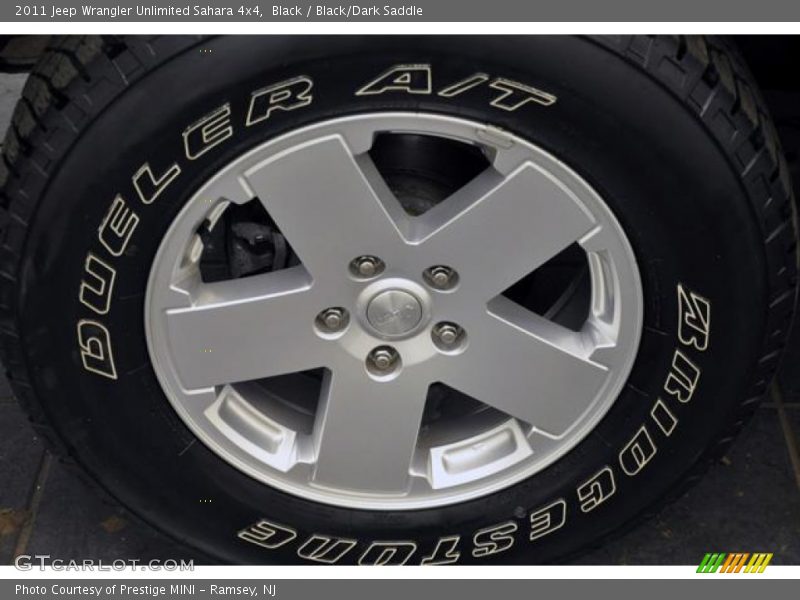 Black / Black/Dark Saddle 2011 Jeep Wrangler Unlimited Sahara 4x4