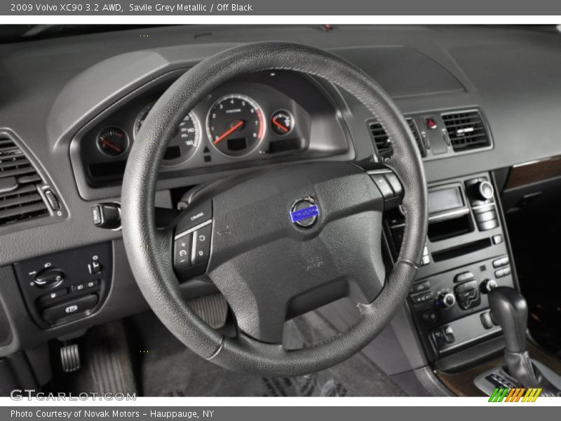 Savile Grey Metallic / Off Black 2009 Volvo XC90 3.2 AWD