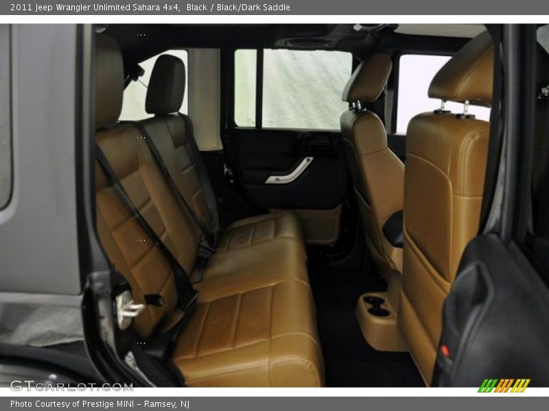 Black / Black/Dark Saddle 2011 Jeep Wrangler Unlimited Sahara 4x4