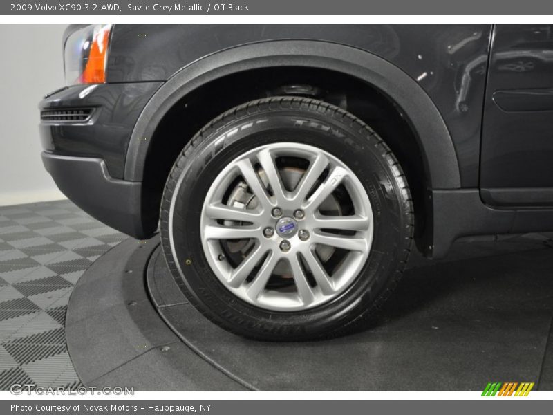 Savile Grey Metallic / Off Black 2009 Volvo XC90 3.2 AWD