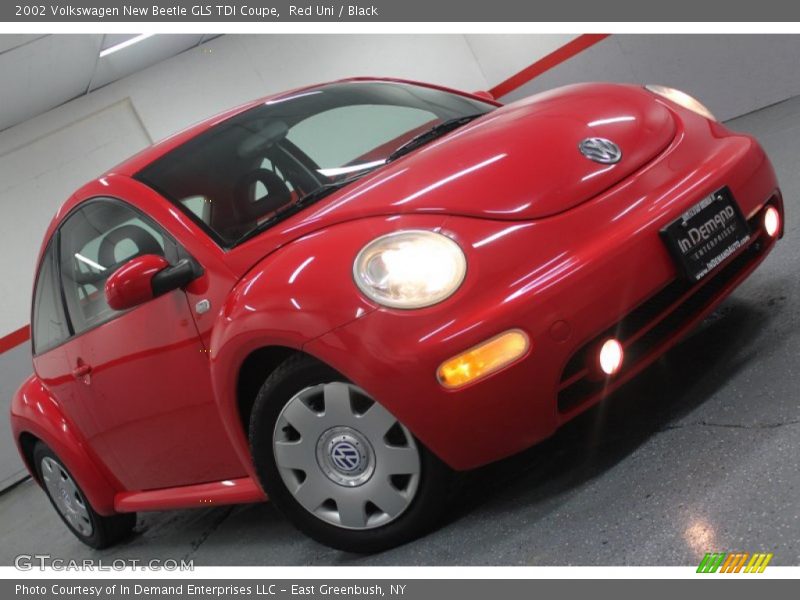 Red Uni / Black 2002 Volkswagen New Beetle GLS TDI Coupe