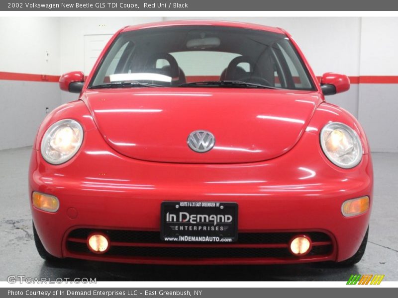 Red Uni / Black 2002 Volkswagen New Beetle GLS TDI Coupe