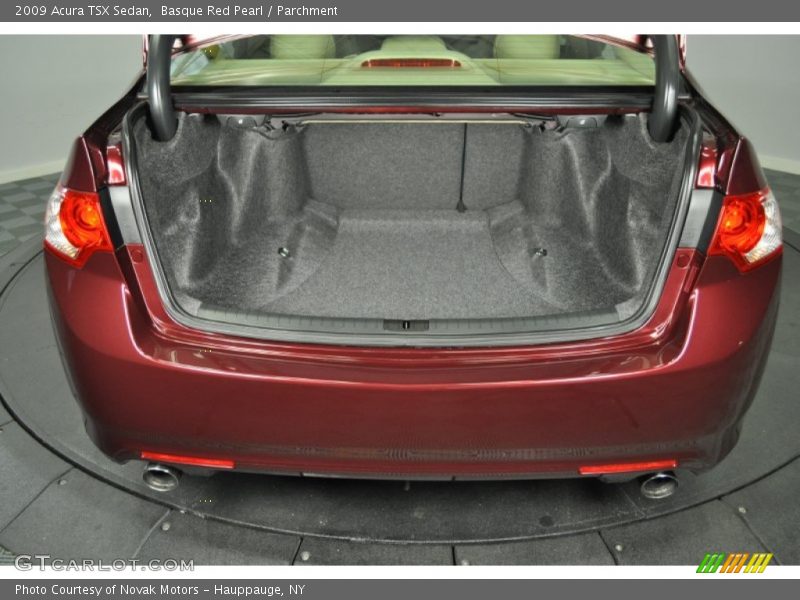 Basque Red Pearl / Parchment 2009 Acura TSX Sedan