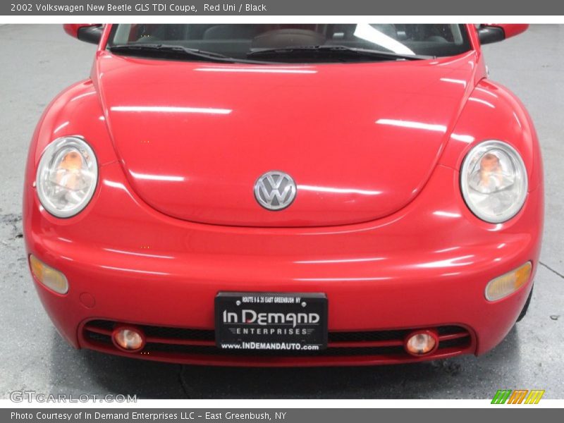 Red Uni / Black 2002 Volkswagen New Beetle GLS TDI Coupe