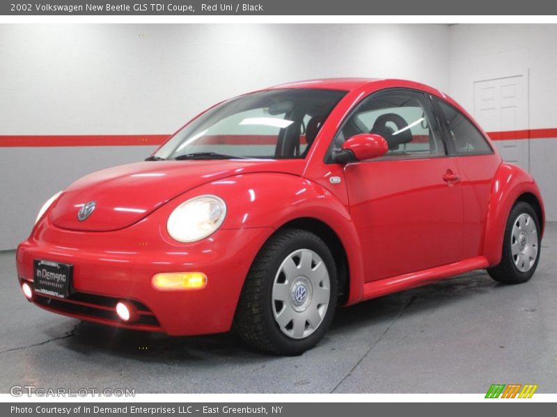 Red Uni / Black 2002 Volkswagen New Beetle GLS TDI Coupe