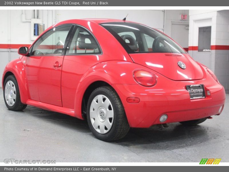 Red Uni / Black 2002 Volkswagen New Beetle GLS TDI Coupe