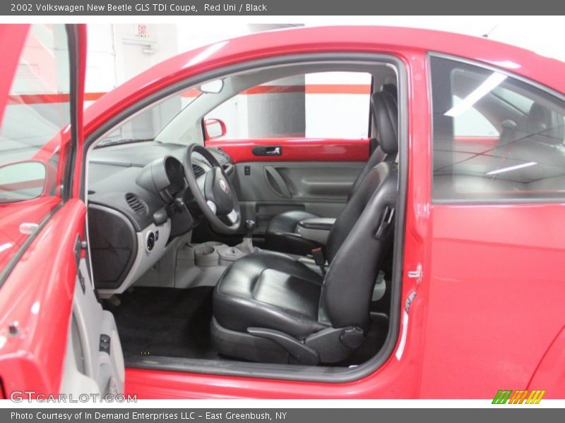 Red Uni / Black 2002 Volkswagen New Beetle GLS TDI Coupe