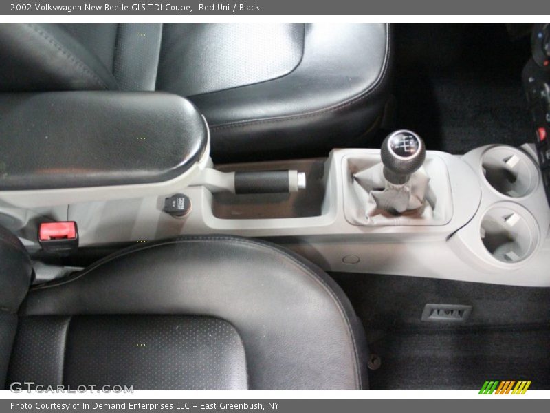 Red Uni / Black 2002 Volkswagen New Beetle GLS TDI Coupe