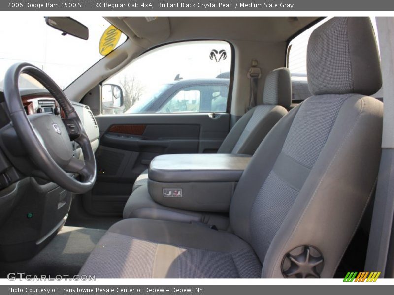 Brilliant Black Crystal Pearl / Medium Slate Gray 2006 Dodge Ram 1500 SLT TRX Regular Cab 4x4