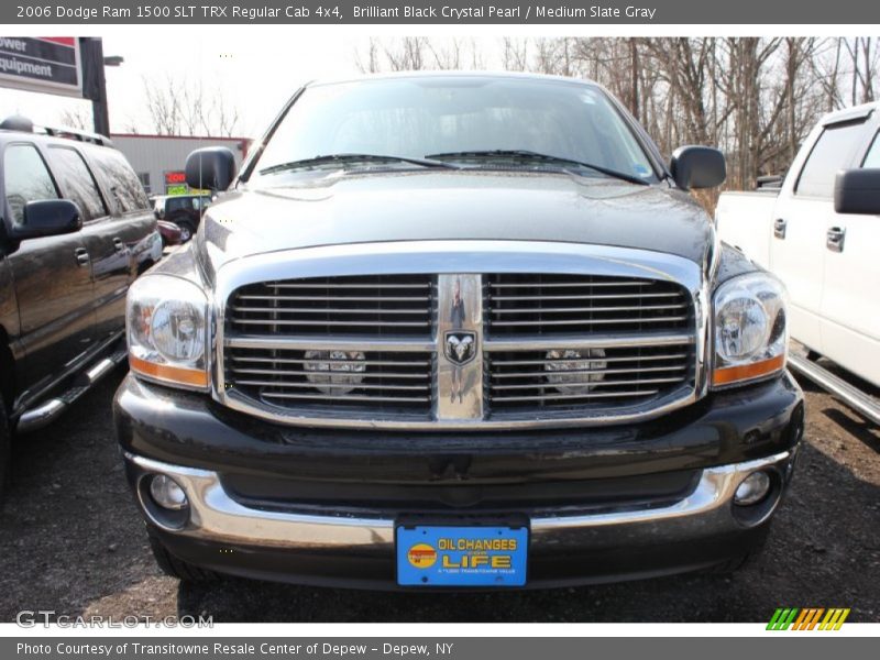 Brilliant Black Crystal Pearl / Medium Slate Gray 2006 Dodge Ram 1500 SLT TRX Regular Cab 4x4