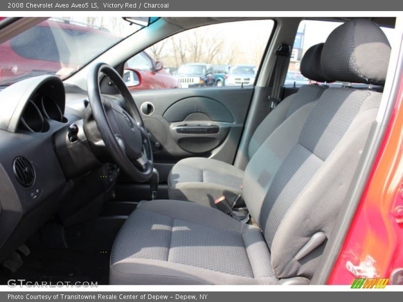 Victory Red / Charcoal 2008 Chevrolet Aveo Aveo5 LS