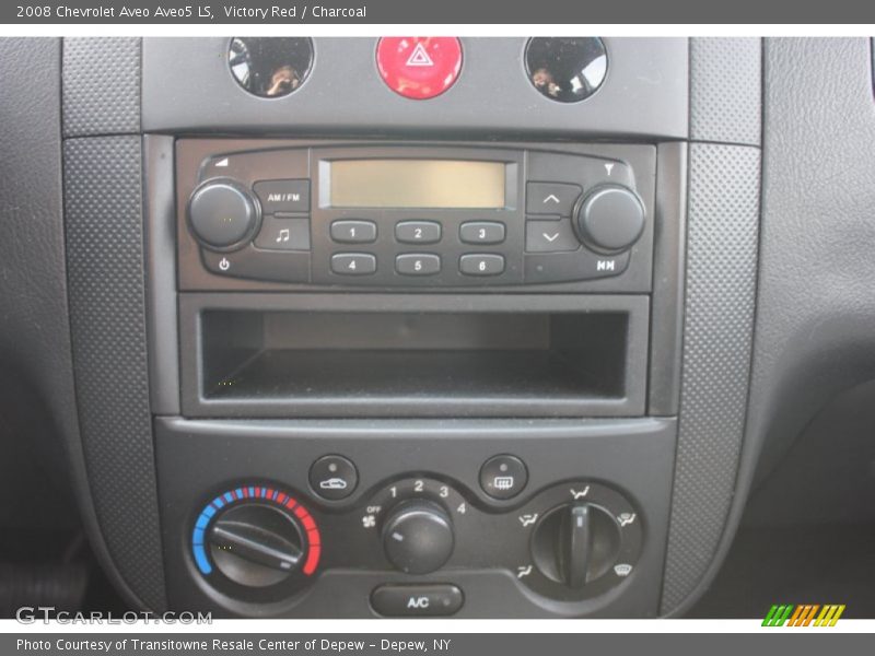 Victory Red / Charcoal 2008 Chevrolet Aveo Aveo5 LS