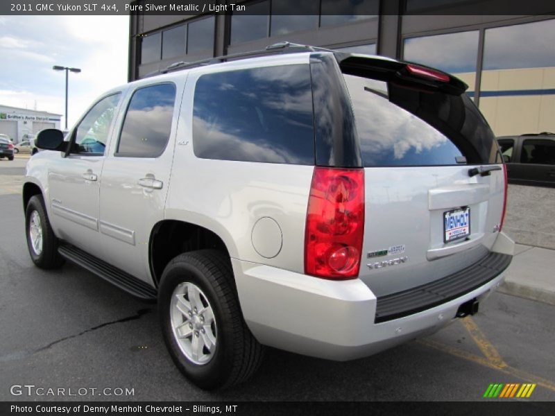 Pure Silver Metallic / Light Tan 2011 GMC Yukon SLT 4x4