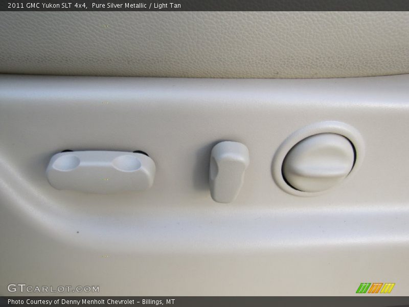 Pure Silver Metallic / Light Tan 2011 GMC Yukon SLT 4x4