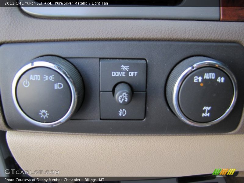Pure Silver Metallic / Light Tan 2011 GMC Yukon SLT 4x4