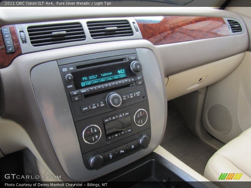 Pure Silver Metallic / Light Tan 2011 GMC Yukon SLT 4x4
