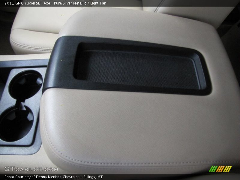 Pure Silver Metallic / Light Tan 2011 GMC Yukon SLT 4x4