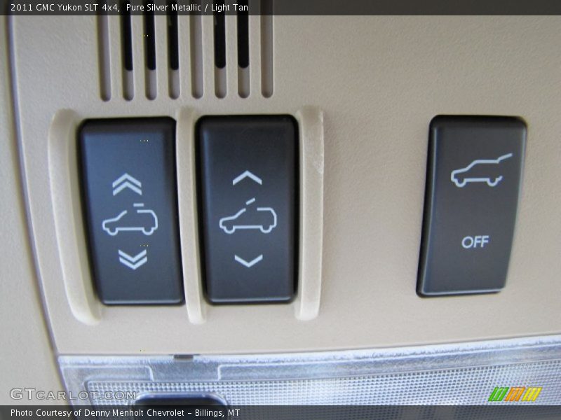 Pure Silver Metallic / Light Tan 2011 GMC Yukon SLT 4x4