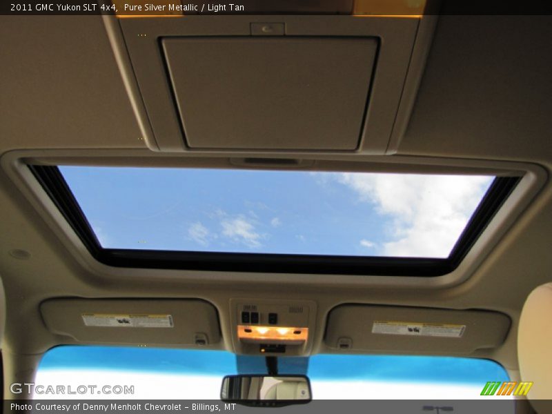Pure Silver Metallic / Light Tan 2011 GMC Yukon SLT 4x4