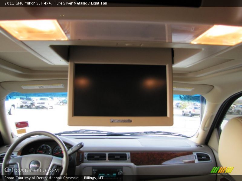 Pure Silver Metallic / Light Tan 2011 GMC Yukon SLT 4x4