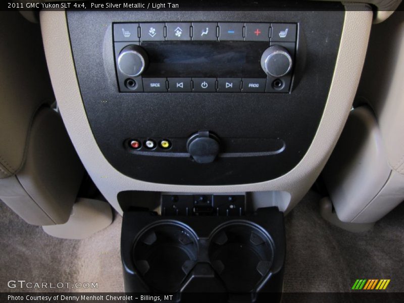 Pure Silver Metallic / Light Tan 2011 GMC Yukon SLT 4x4