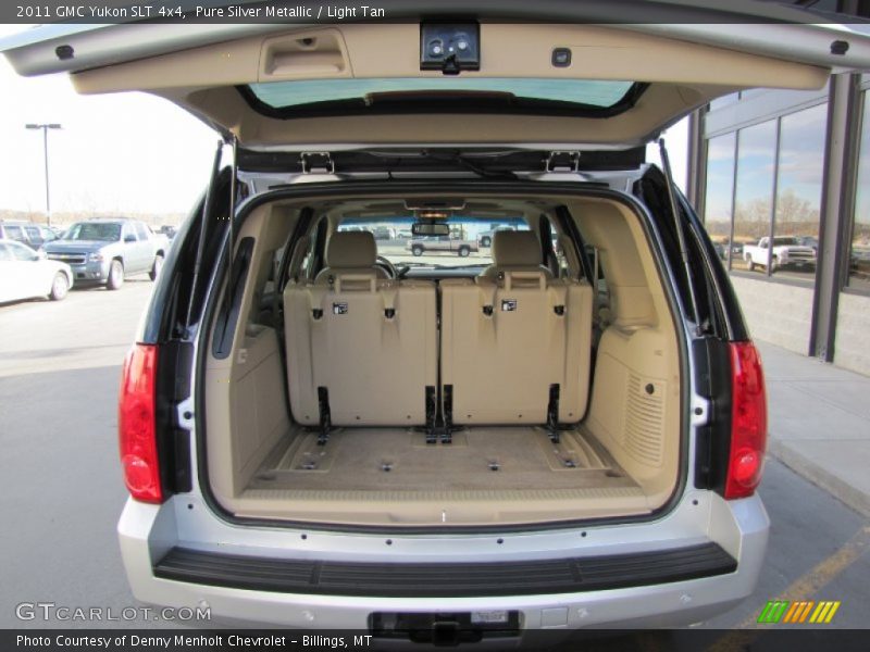 Pure Silver Metallic / Light Tan 2011 GMC Yukon SLT 4x4