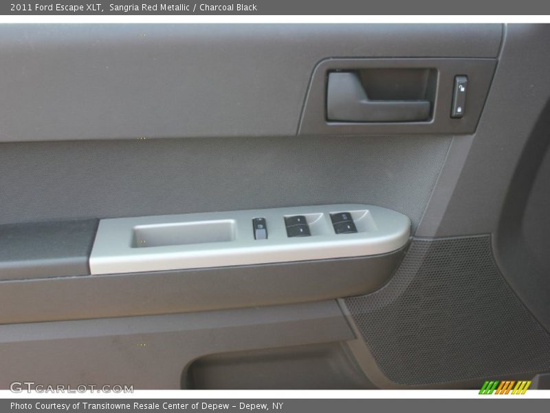 Sangria Red Metallic / Charcoal Black 2011 Ford Escape XLT