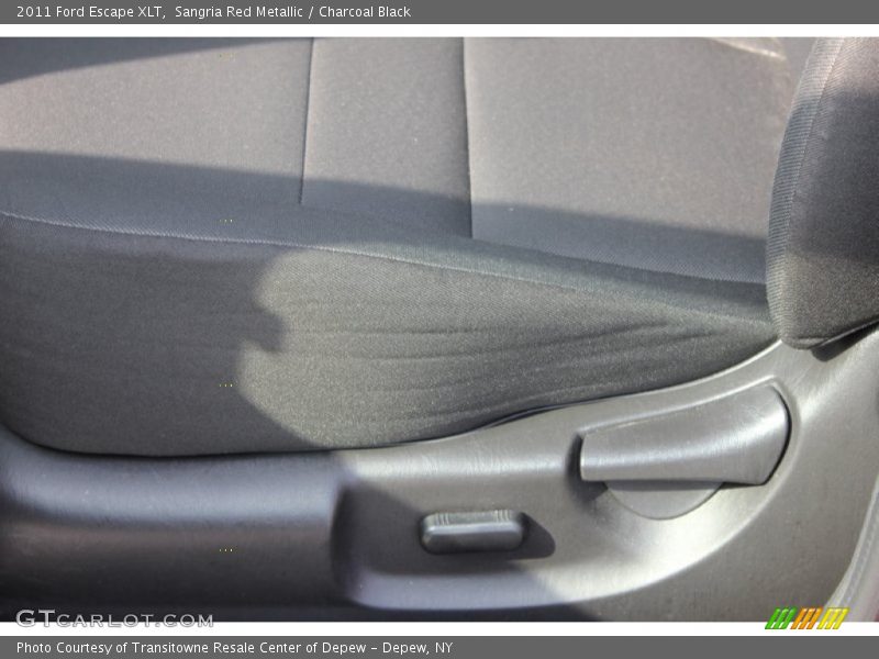 Sangria Red Metallic / Charcoal Black 2011 Ford Escape XLT