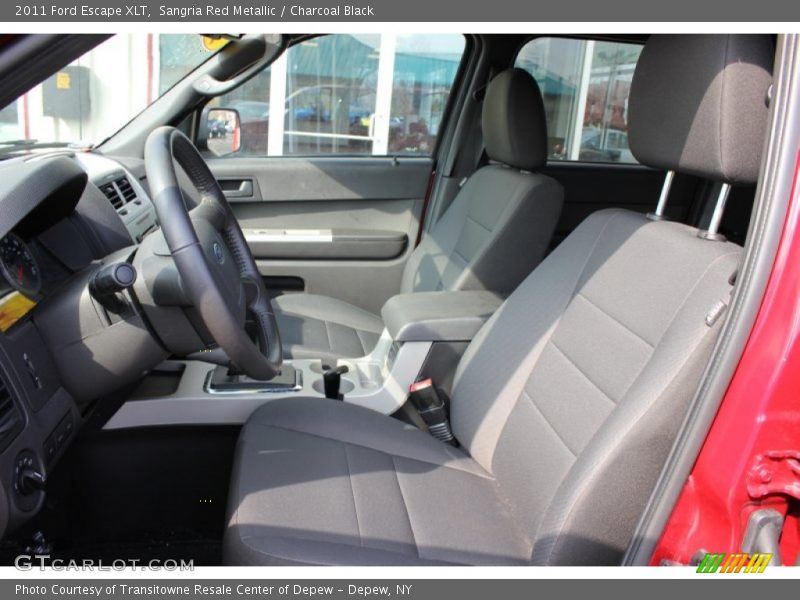  2011 Escape XLT Charcoal Black Interior
