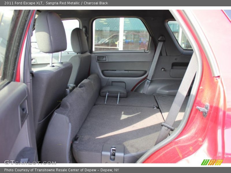 Sangria Red Metallic / Charcoal Black 2011 Ford Escape XLT